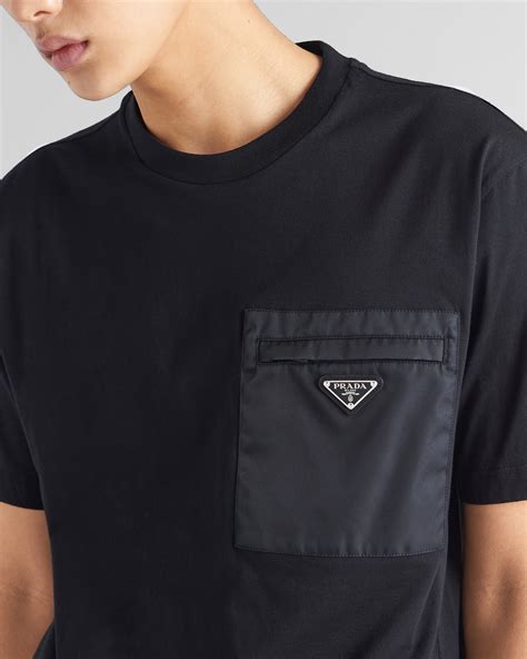 prada jersey t shirt|prada t shirt men's sale.